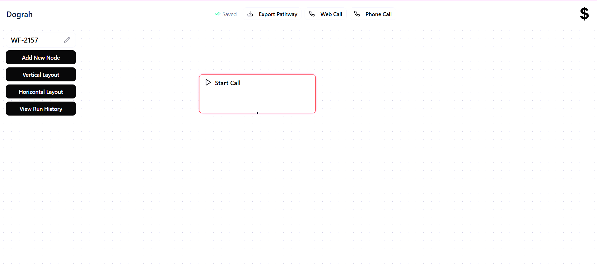 Conversational Workflow Dashborad
