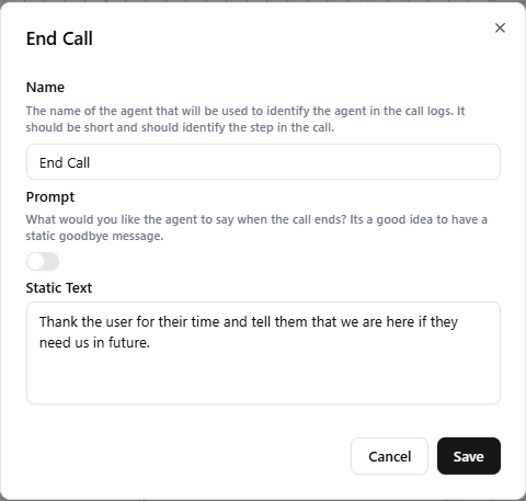 End Call