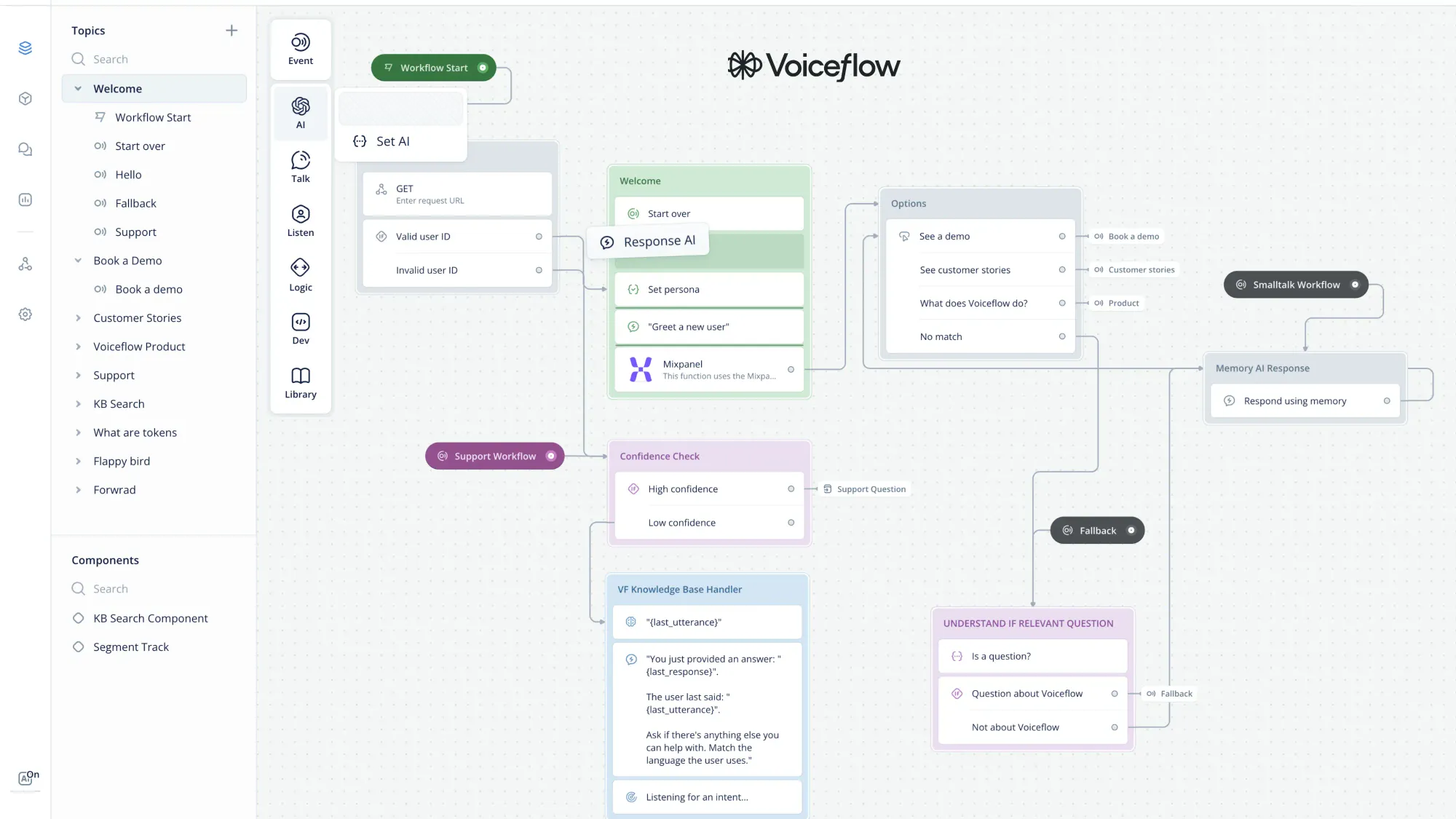Voiceflow AI 