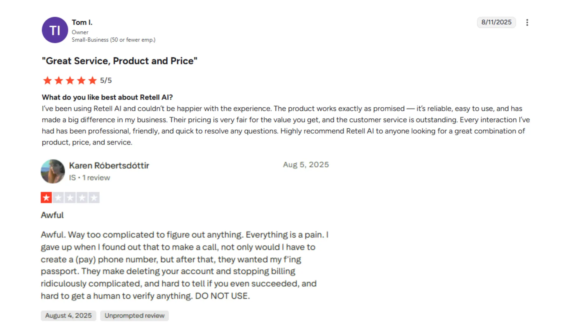 Retail AI Review