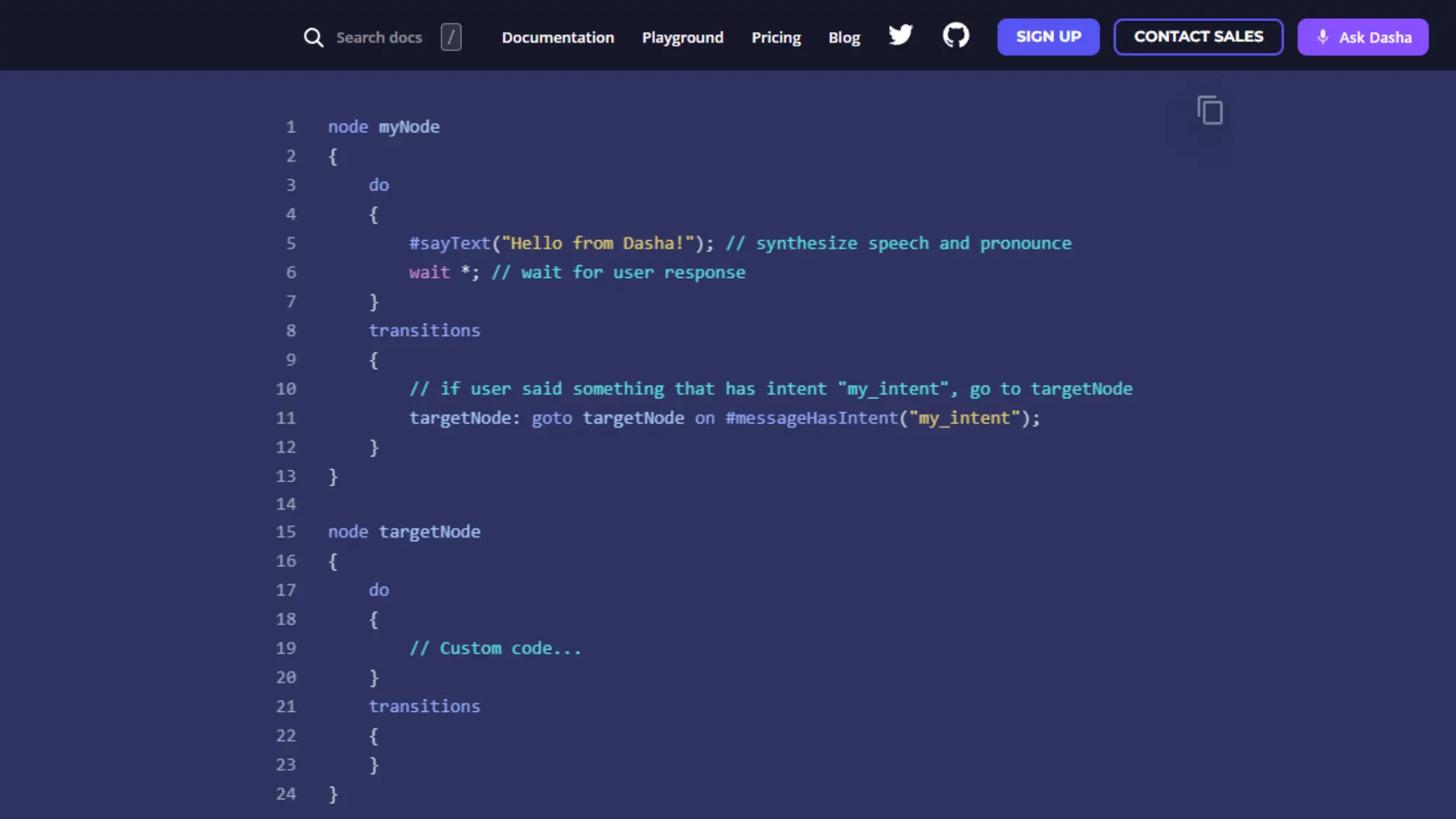 Dasha AI Setup and Technical Needs
