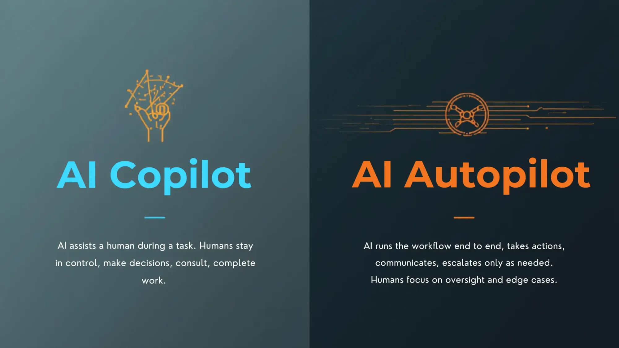 AI Copilot vs AI Autopilot